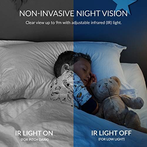 YI 2pc Pan-Tilt Dome Security Camera, 360 Degree 2.4G Smart Indoor Pet Dog Cat Cam with Night Vision, 2-Way Audio, Motion Detection, Phone APP, Compatible with Alexa and Google Assistant - Image 5